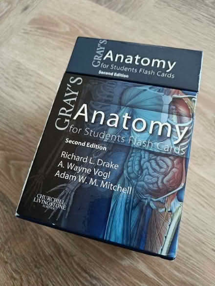 Photo of free Grays anatomy student flashcards (Hove BN3) #1