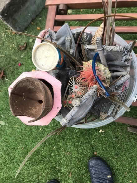 Photo of free Bucket of fish tank bits (Aldershot) #1
