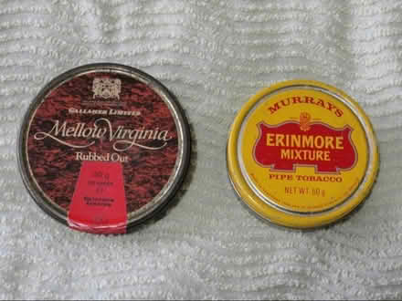Photo of free Two empty tobacco tins (Norcot RG30) #1