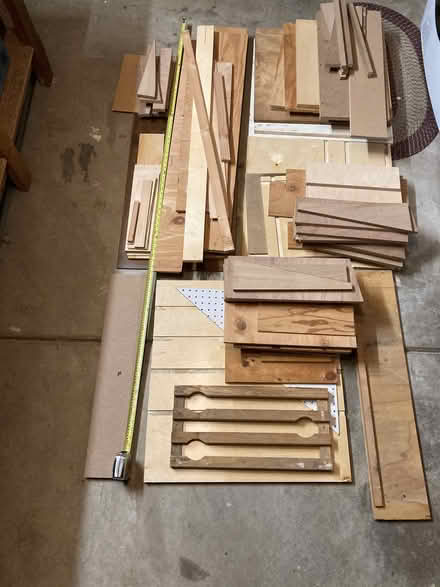 Photo of free plywood + off cuts (East Oakland Hills) #1