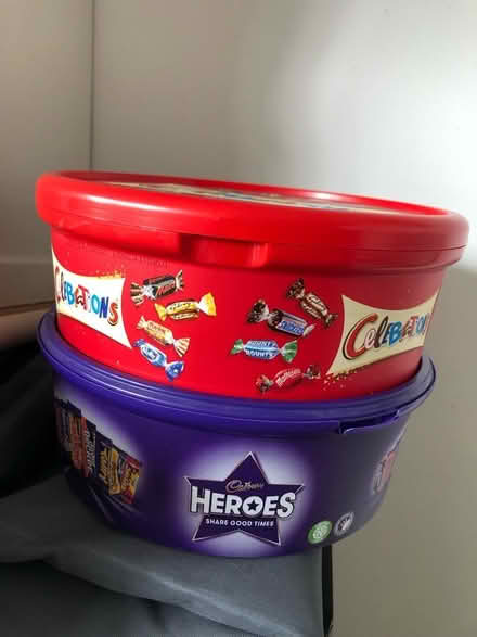 Photo of free 2 empty tubs (SL6 Furze Platt) #1