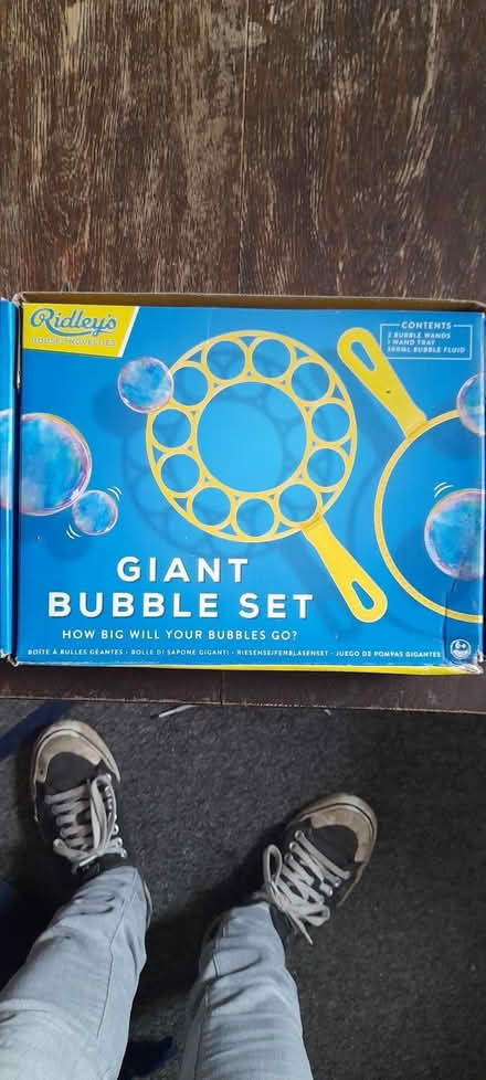 Photo of free Giant bubble set (Battledown GL52) #1