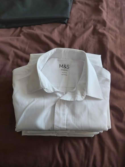 Photo of free Boys s/s school shirts age 13 to 14 (Bedford) #1