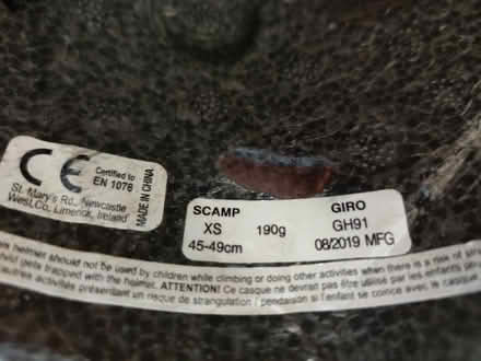 Photo of free Pink Giro Scamp kids helmet XS (AB15) #2