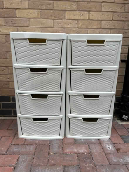 Photo of free Plastic shelving units (Rackheath) #1