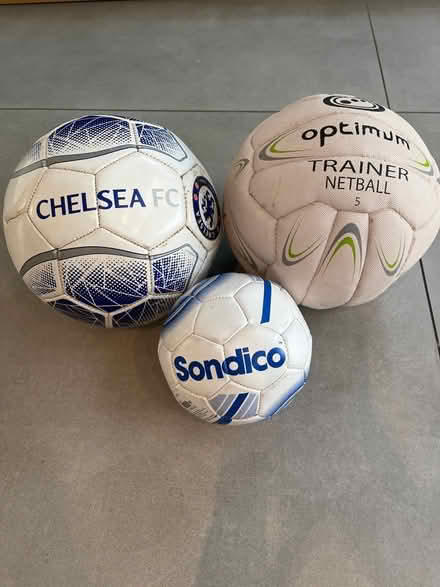 Photo of free Sports balls - football netball (Twickenham TW2) #1
