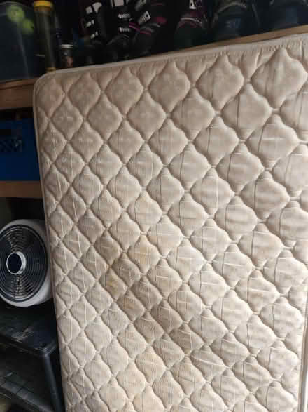 Photo of free Twin mattress (Brant st/Dundas) #1