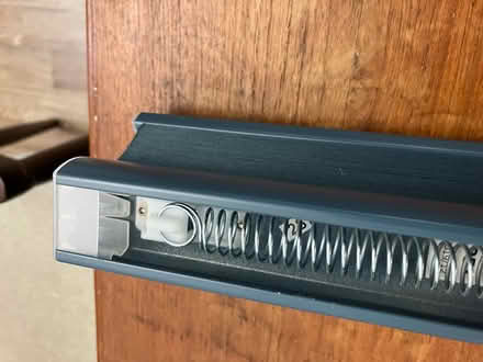 Photo of free Blue accordion-style window blinds (Ossining, NY, Ann Street) #2