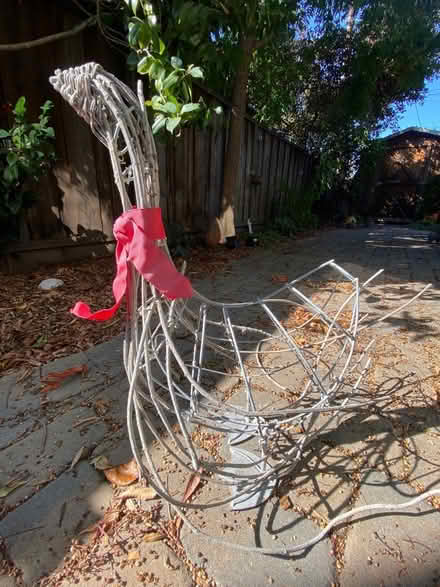 Photo of free Decorative Goose Metal Frame (Gilmore St & Mountain View Ave) #1