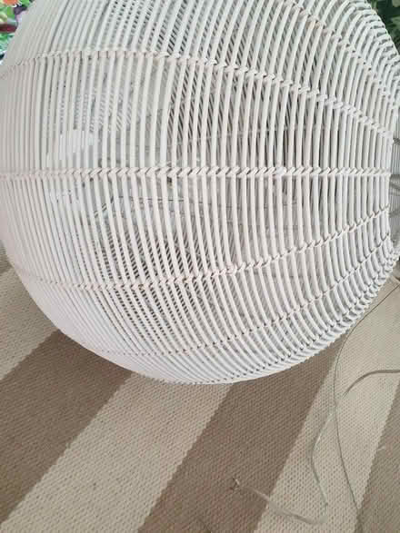 Photo of free White ceiling lightshade (Wargrave RG10) #1