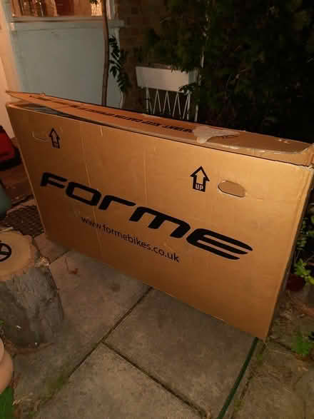 Photo of free Very big cardboard box - bike box (W4) #1