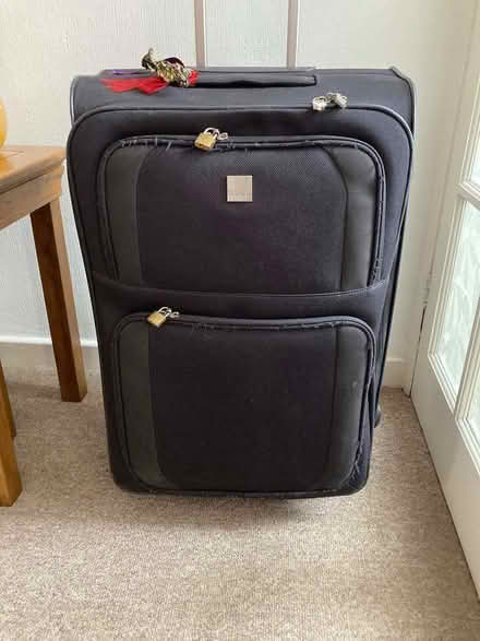Photo of free Large soft suitcase on wheels (Grange Park WA10) #1