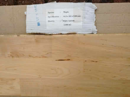 Photo of free Laminate flooring (Emerson Valley, MK4) #1