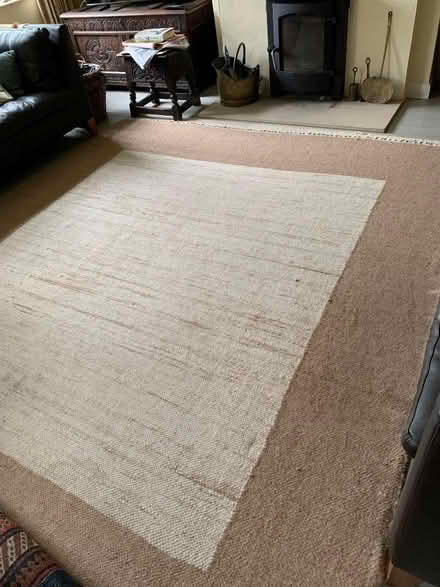 Photo of free Large woollen rug (Wytham OX2) #1