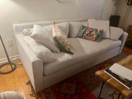 Photo of free 83 inch square arm sofa (Takoma Park, MD) #2