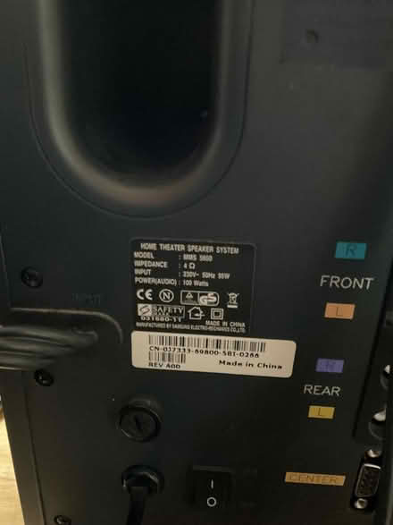 Photo of free Dell Home theater speaker system (Crown Wood RG12) #2