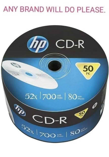 Photo of Blank CD-R or CD-RW Discs (Huddersfield HD5) #1