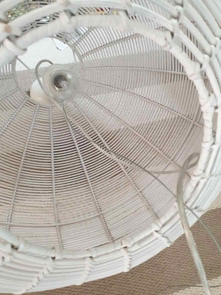 Photo of free Large cane rattan lightshade ex con (Wargrave RG10) #4