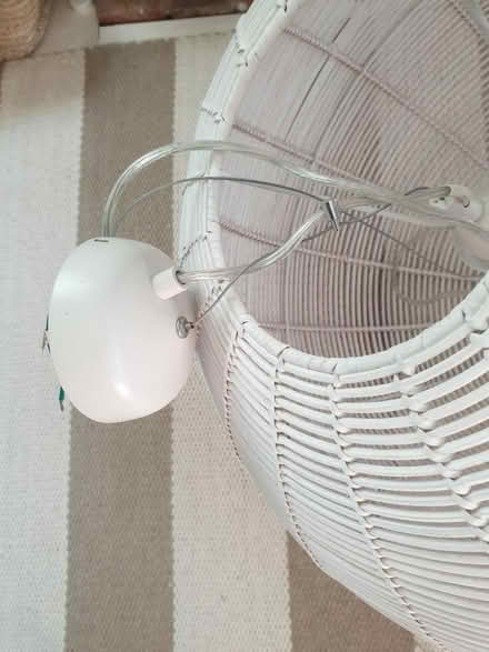 Photo of free White ceiling lightshade (Wargrave RG10) #2
