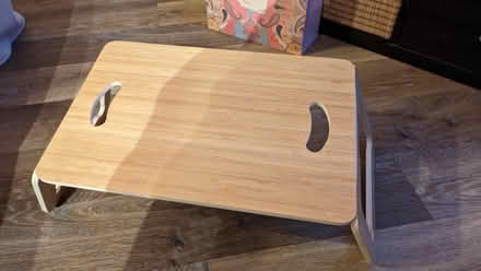Photo of free Bamboo laptop tray (Bramley LS13) #1