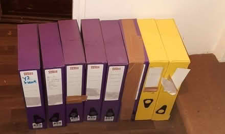 Photo of free 8 A4 Box files (W4) #1