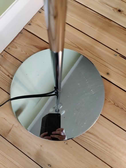 Photo of free Chrome standard lamp base (Wirksworth, DE4) #1