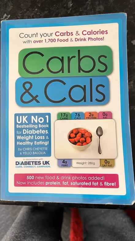Photo of free Carbs and Cals book (Newtownabbey) #1