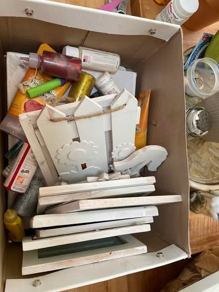 Photo of free Box of paintables and paint (San Anselmo) #1