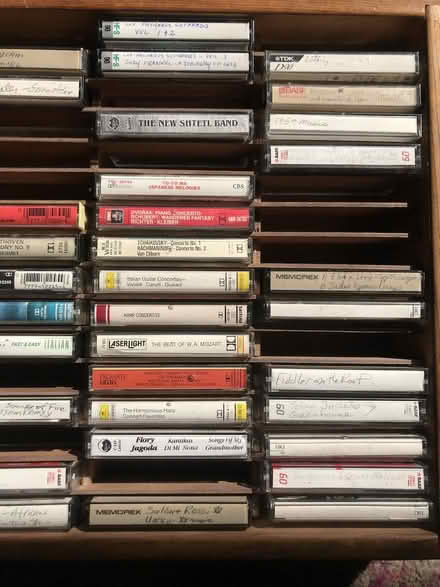 Photo of free Cassettes and cassette rack (Meadowbrook) #3