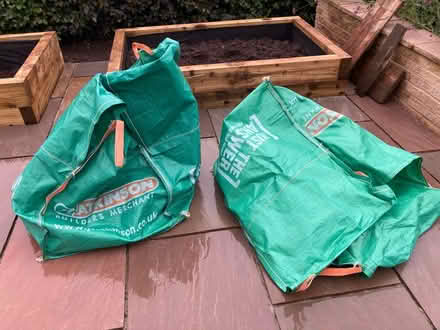 Photo of free Builders bags 1 Tonne x 2 (North Otley. LS21.) #1