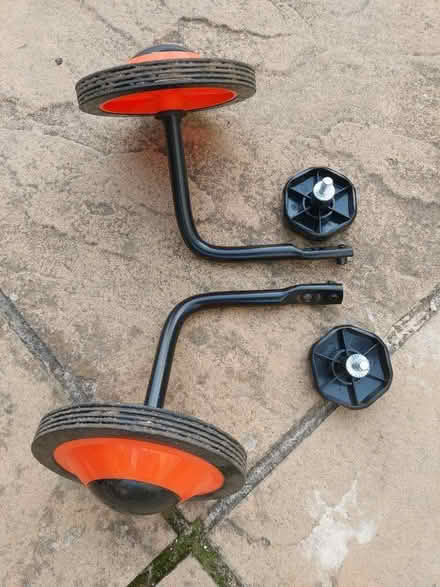 Photo of free Child bike stabiliser wheels (Histon CB24) #1