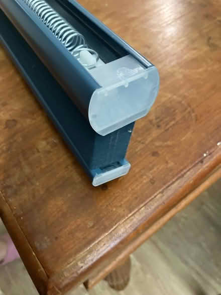 Photo of free Blue accordion-style window blinds (Ossining, NY, Ann Street) #3