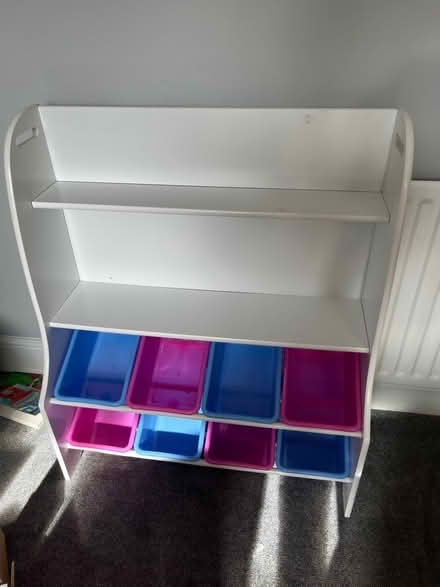 Photo of free Kids shelving unit (South Gosforth NE3) #1