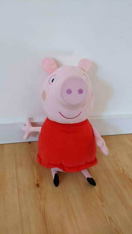 Photo of free One foot tall stuffed Peppa Pig (Abingdon-on-Thames OX14) #1
