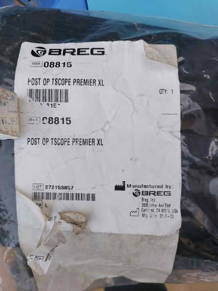 Photo of free Knee brace (Histon CB24) #2