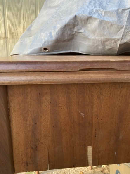 Photo of free Side table (former sewing cabinet) (Brunswick/Glenwood Basin) #1