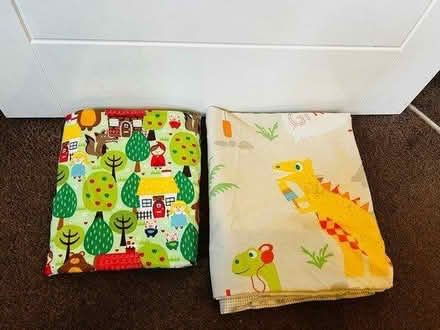 Photo of free Duvet Covers - cot & toddler bed (West Malling) #1