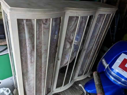 Photo of free Glass fronted bookcase / cabinet (Southwick BN42) #1