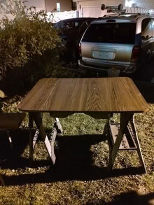 Photo of free futon, dining room table, desk (20871) #3