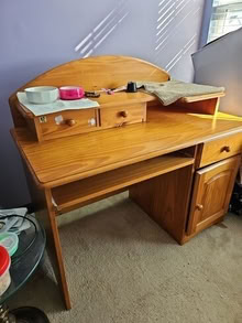Photo of free futon, dining room table, desk (20871) #1