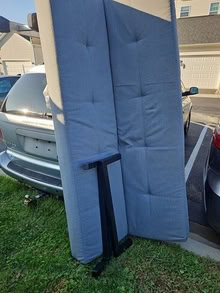 Photo of free futon, dining room table, desk (20871) #2