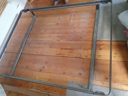 Photo of free 160cm x 200cm metal frame (Royal Leamington Spa CV31) #2