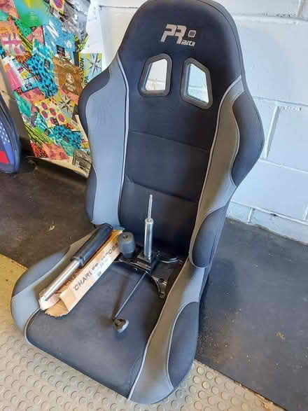 Photo of free Race Seat Office Chair - Needs Work (Morley Green SK9) #2