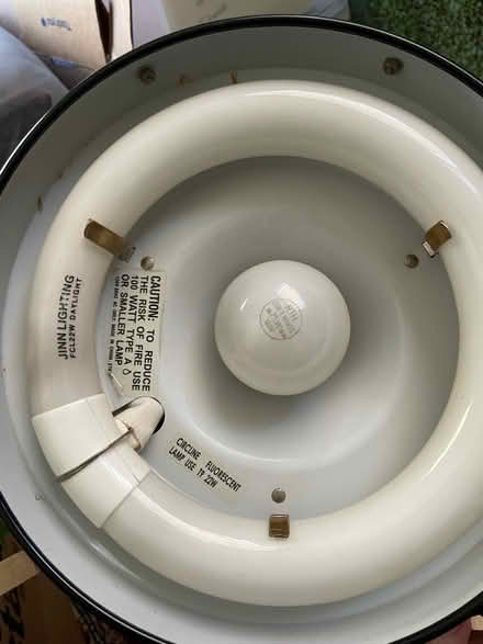 Photo of free Desk lamp, adjustable w 2 bulbs (Watertown near Belmont) #3