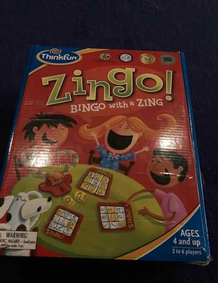 Photo of free Zingo board game ages 4+ (Albany near Santa Fe Ave) #1