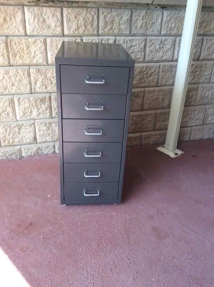 Photo of free Ikea metal HELMER drawers (Acacia Gardens) #1