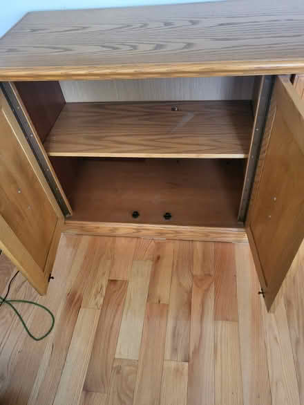 Photo of free Wooden cabinet (Winston Churchill and Derry) #2