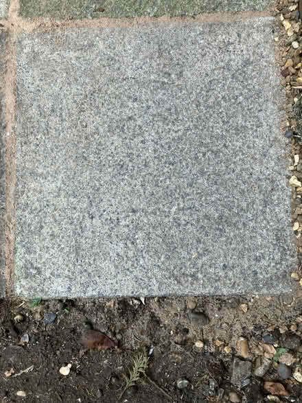 Photo of free 6, 18 inch square paving slabs (Carshalton) #1