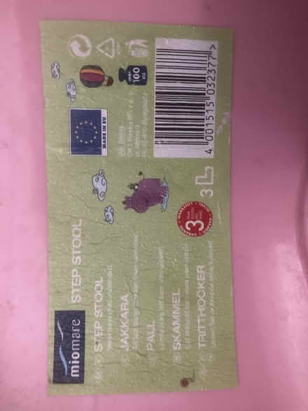 Photo of free Child’s toilet seat and step up (Sheet village) #4