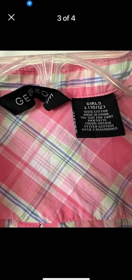Photo of free Girls Top size L (germantown, md) #2